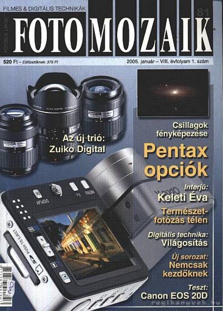 Sulyok László - Foto mozaik 81. 2005. január VIII. évfolyam 1. szám [antikvár]