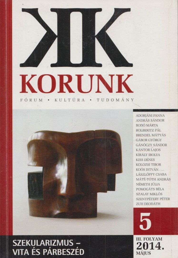 Kovács Kiss Gyöngy - Korunk 2014. május [antikvár]
