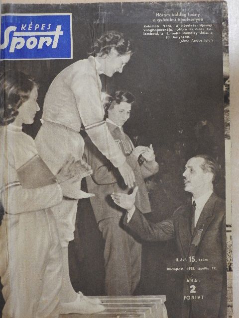 Bojár Sándor - Képes Sport 1955. (nem teljes évfolyam) [antikvár]