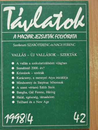Bartis Ferenc - Távlatok 1998/4. [antikvár]