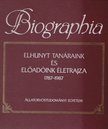 Dr. Kovács Gyula, DR.FEHÉR GYÖRGY - Biographia [antikvár]