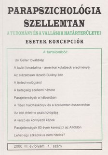 Dr. Liptay András - Parapszichológia-Szellemtan 2000/1 [antikvár]
