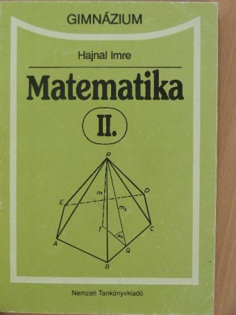 Hajnal Imre - Matematika II. [antikvár]