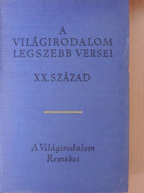 Ady Endre - A világirodalom legszebb versei [antikvár]