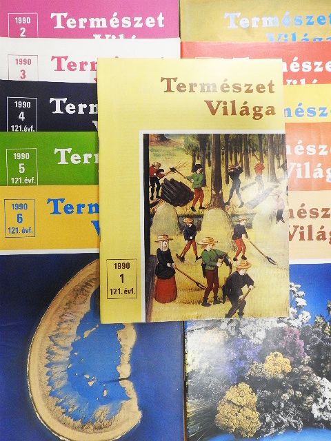 Abonyi Iván - Természet Világa 1990. (nem teljes évfolyam) [antikvár]