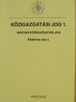 Dr. Bistei Attila - Közigazgatási jog 1. [antikvár]