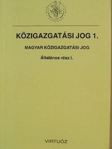 Dr. Bistei Attila - Közigazgatási jog 1. [antikvár]