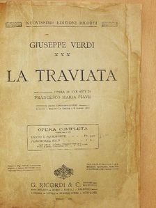 Giuseppe Verdi - La Traviata [antikvár]