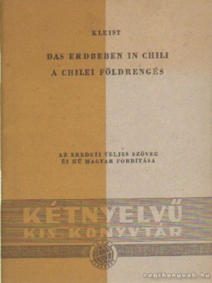 Das Erdbeben in Chili - A chilei földrengés [antikvár]