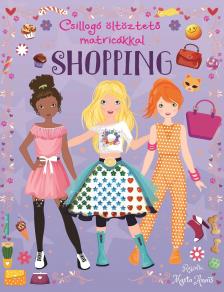 Csillogó öltöztető matricákkal - Shopping
