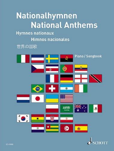 NATIONALHYMNEN, 50 HYMNEN FÜR KLAVIER UND GESANG (JAKOB SEIBERT)