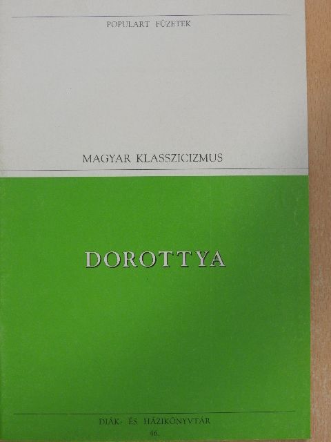 Csokonai Vitéz Mihály - Dorottya [antikvár]