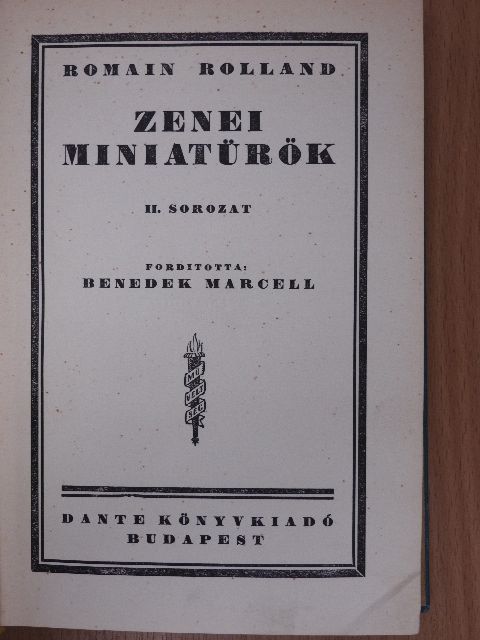 Romain Rolland - Zenei miniatürök II. [antikvár]