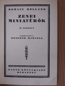 Romain Rolland - Zenei miniatürök II. [antikvár]