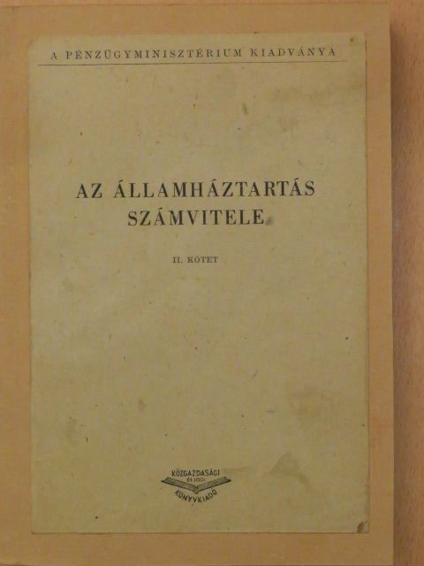 Fábián Béla - Az államháztartás számvitele II. [antikvár]