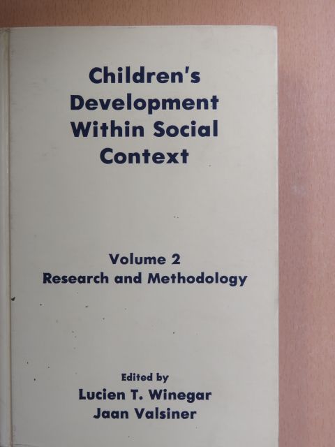 Bonnie Scott - Children's Development Within Social Context 2. [antikvár]