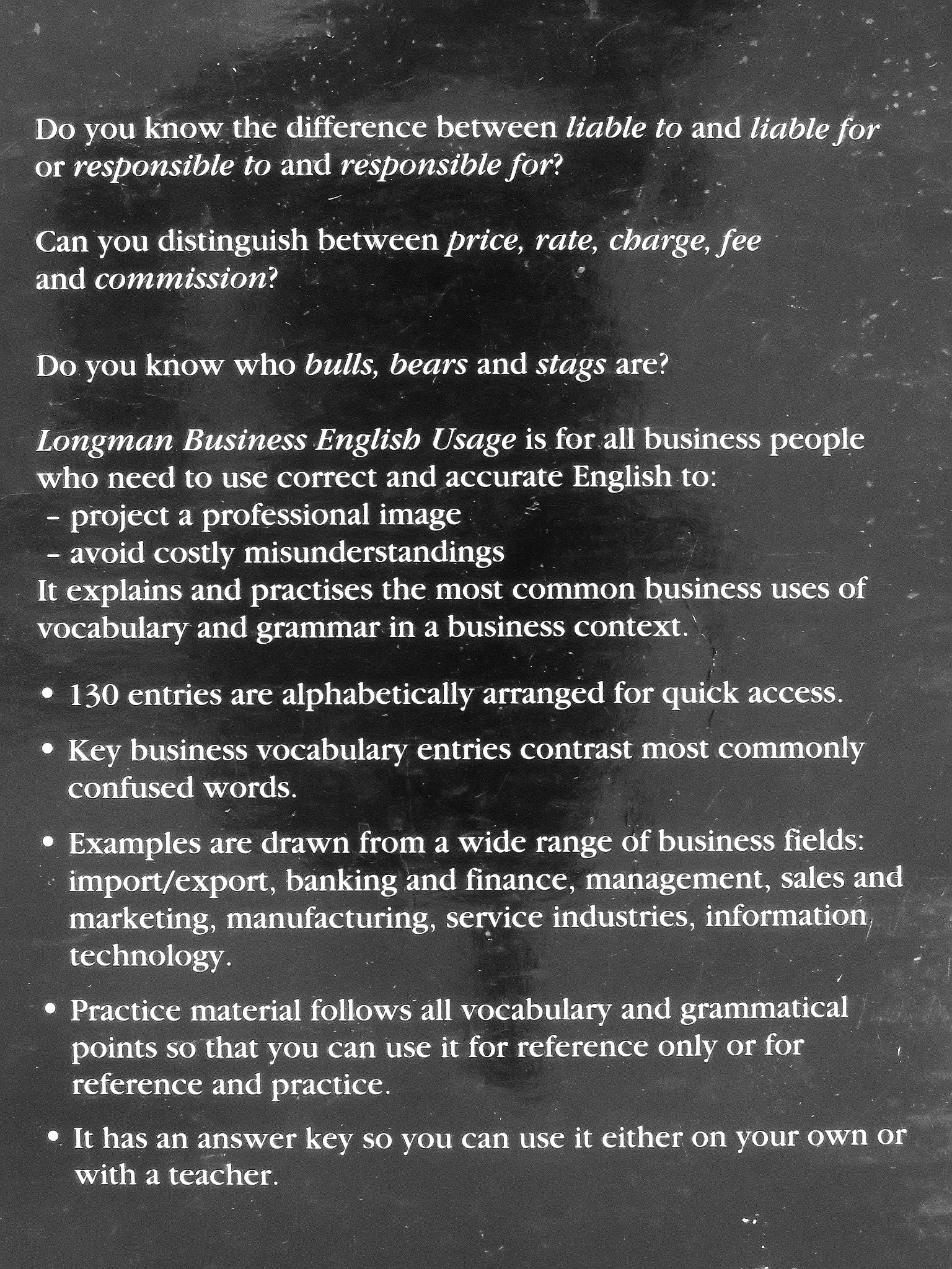 Peter Strutt - Longman Business English Usage [antikvár]