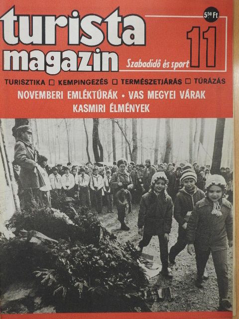 Dercsényi Balázs - Turista Magazin 1982. november [antikvár]