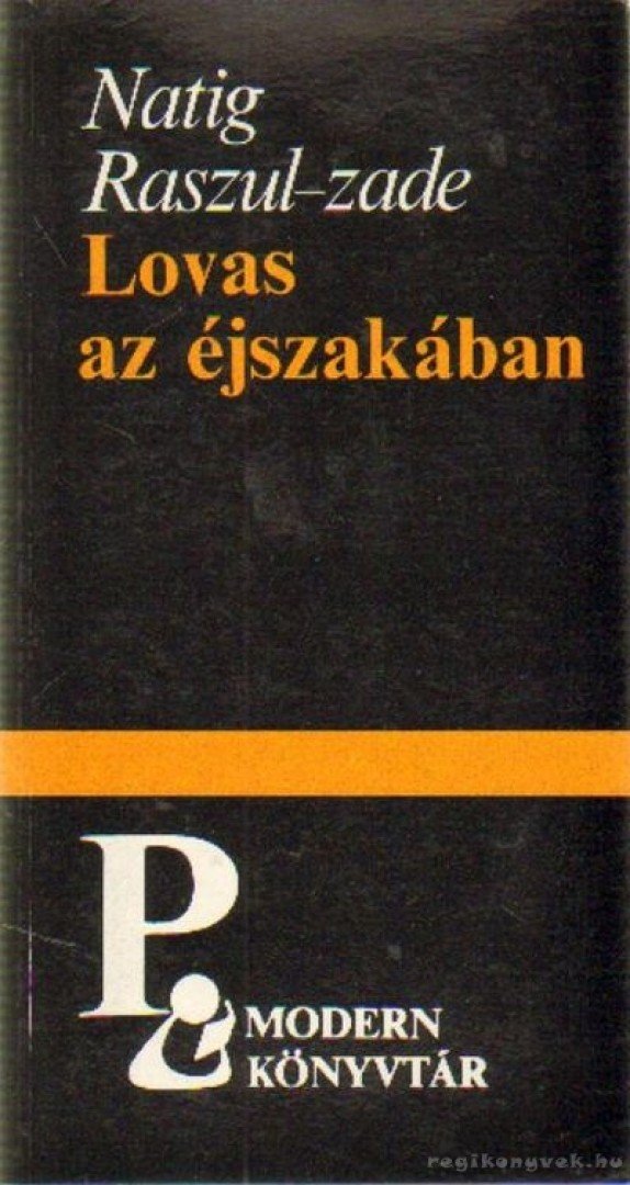 Natig Raszul-Zade - Lovas az éjszakában [antikvár]