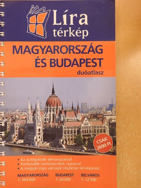 Magyarország és Budapest duóatlasz [antikvár]