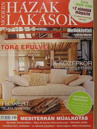 Modern házak, lakások 2009/7-8. [antikvár]