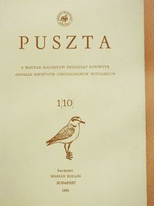 Dr. Jánossy Dénes - Puszta 1983 [antikvár]
