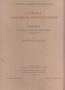Szilágyi János György - Corpus vasorum antiquorum [antikvár]