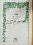 Balla Máté - Havi Magyar Fórum 2001. július [antikvár]