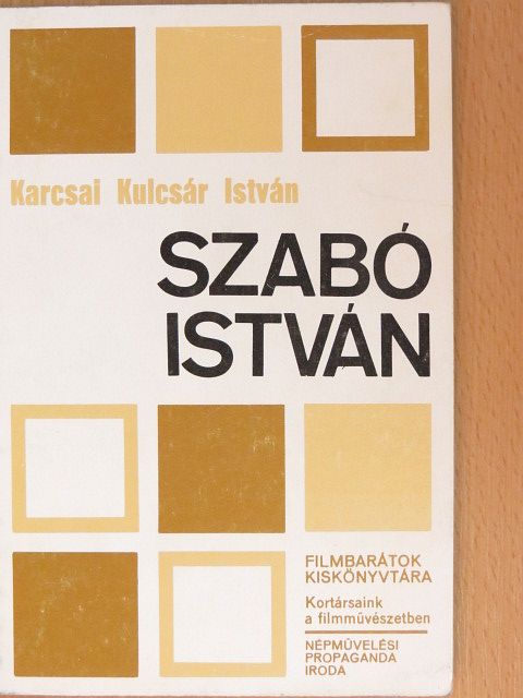 Karcsai Kulcsár István - Szabó István [antikvár]