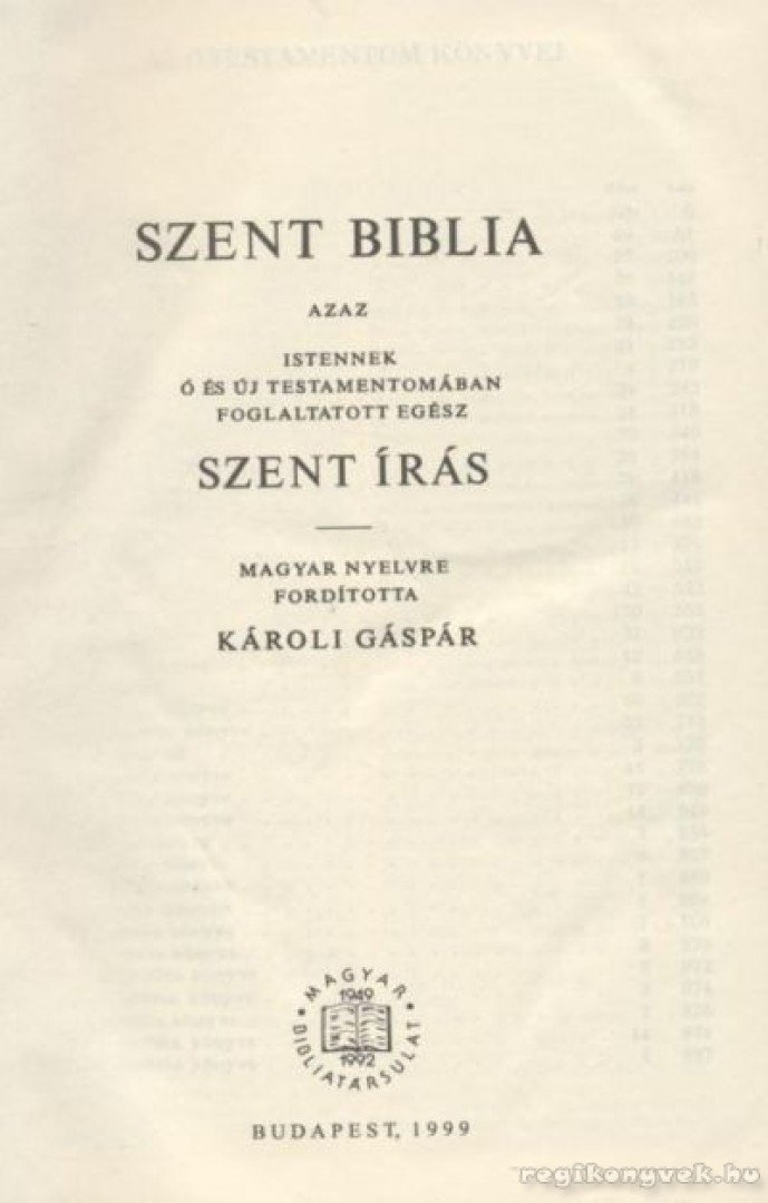 Szent Biblia [antikvár]