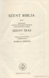 Szent Biblia [antikvár]