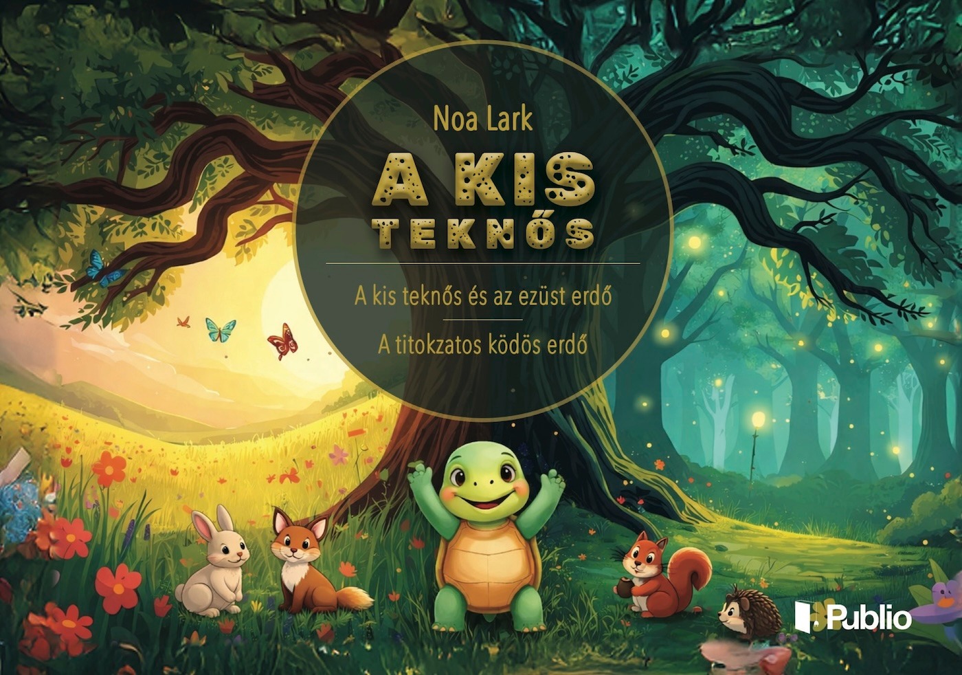 Lark Noa - A kis teknős - A kis teknős és az ezüst erdő - A titokzatos ködös erdő [eKönyv: epub, mobi, pdf]