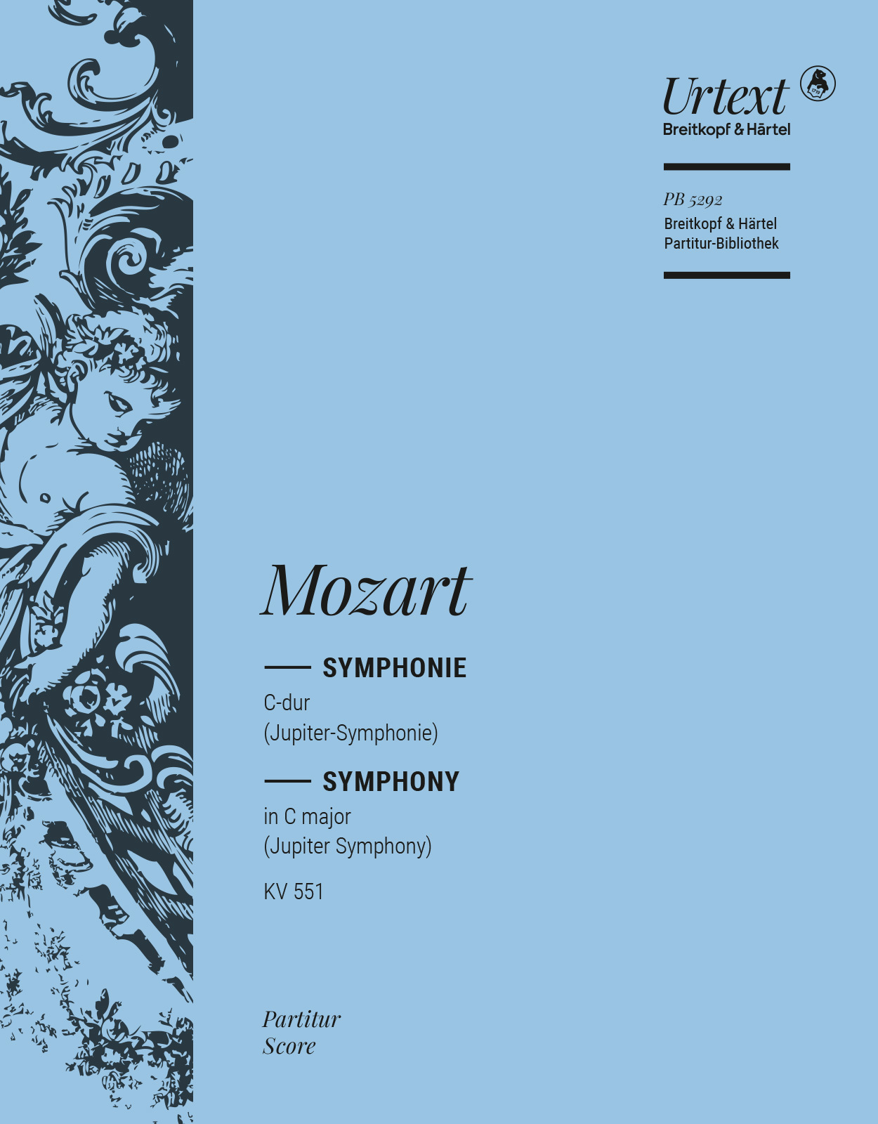 MOZART, W,A, - SYMPHONIE C-DUR (JUPITER) KV 551 PARTITUR