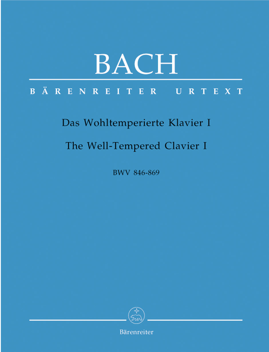 J. S. Bach - DAS WOHLTEMPERIERTE KLAVIER I BWV 846-869 URTEXT (ALFRED DÜRR)