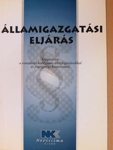 Államigazgatási eljárás [antikvár]