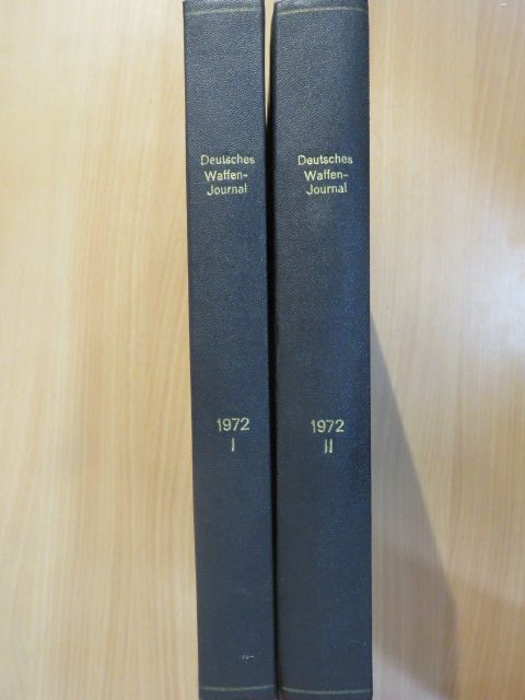 Deutsches Waffen-Journal Januar-Dezember 1972. I-II./Sammler Journal 1972. (nem teljes évfolyam) [antikvár]