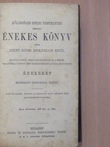 Közönséges isteni tiszteletre rendelt énekes könyv [antikvár]
