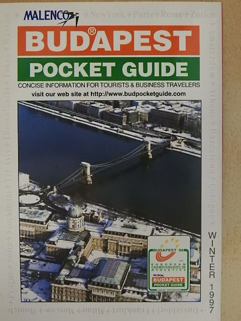 Budapest Pocket Guide Winter 1997 [antikvár]