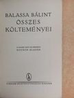 Balassa Bálint - Balassa Bálint összes költeményei [antikvár]