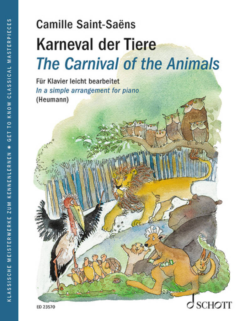 SAINT -SAENS - THE CARNIVAL OF THE ANIMALS