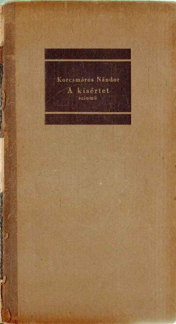 Korcsmáros Nándor - A kisértet [antikvár]