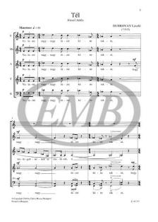 DUBROVAY LÁSZLÓ - TÉL JÓZSEF ATTILA VERSÉRE VEGYESKARRA (WINTER FÜR GEMISCHTEN CHOR)