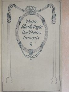 Francois Villon - Anthologie des Poétes Lyriques Francais [antikvár]