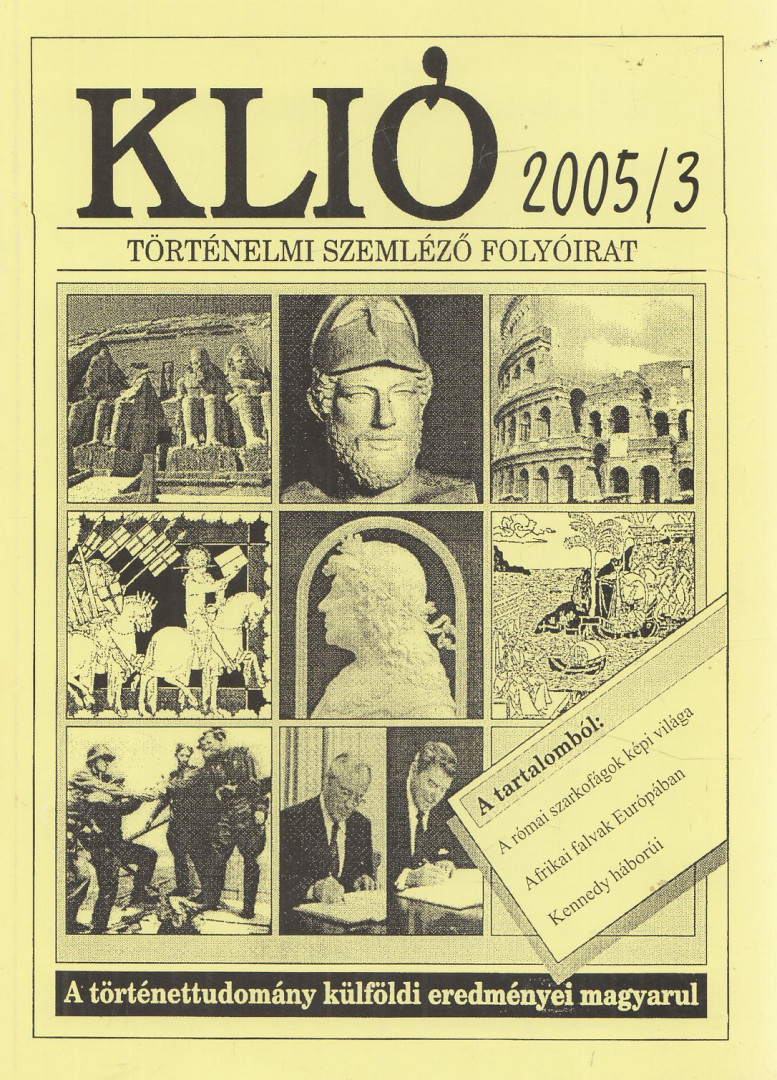 Niederhauser Emil - Klió 2005/3. [antikvár]