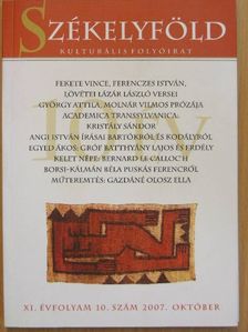 Angi István - Székelyföld 2007. október [antikvár]