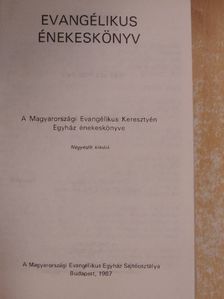 Evangélikus énekeskönyv [antikvár]