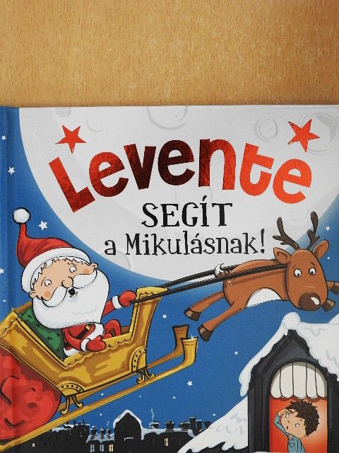 Levente segít a Mikulásnak! [antikvár]