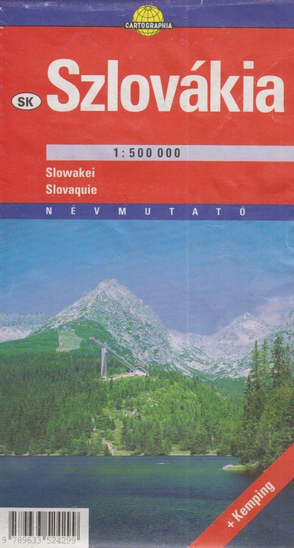 Szlovákia 1:500000 [antikvár]