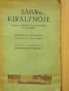 Goldmark Károly - Sába királynője [antikvár]