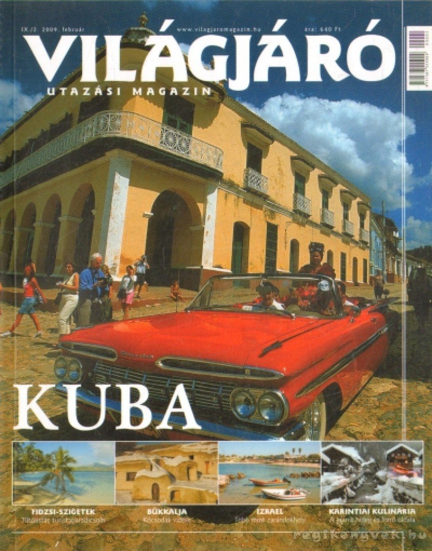 SZABÓ VIRÁG - Világjáró magazin 2009. február [antikvár]